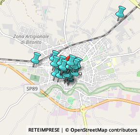Mappa Via Repubblica Italiana, 70032 Bitonto BA, Italia (0.5215)