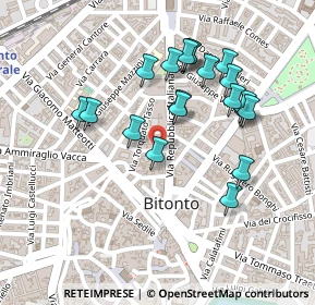 Mappa Via Repubblica Italiana, 70032 Bitonto BA, Italia (0.237)
