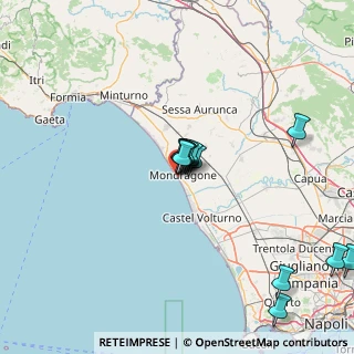 Mappa Via G. Guinizelli, 81034 Mondragone CE, Italia (14.02308)