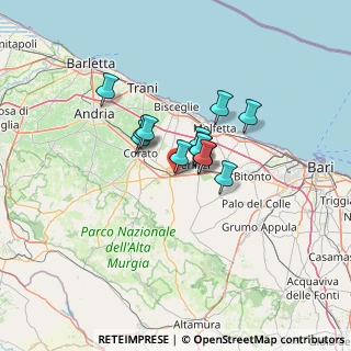 Mappa Viale Orazio Flacco, 70037 Ruvo di Puglia BA, Italia (8.68462)