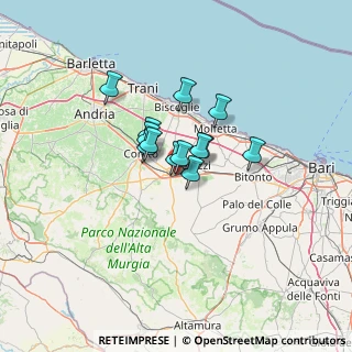 Mappa Viale Orazio Flacco, 70037 Ruvo di Puglia BA, Italia (8.21923)