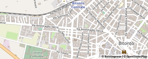Mappa Bitonto