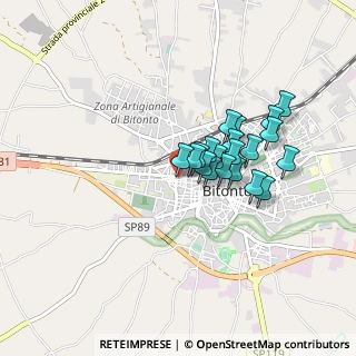 Mappa Via Giuseppe Ancona, 70032 Bitonto BA, Italia (0.6955)