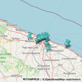 Mappa Viale Amedeo Lovri, 70132 Zona Industriale BA, Italia (8.28583)