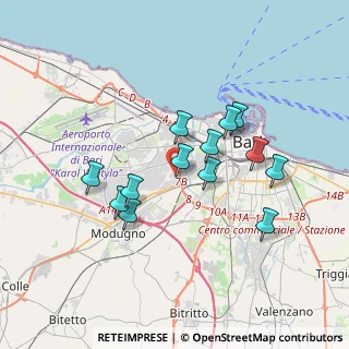 Mappa Viale Amedeo Lovri, 70132 Zona Industriale BA, Italia (3.3)