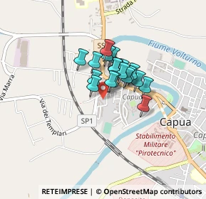 Mappa Via Nevio Gneo, 81043 Capua CE, Italia (0.2575)