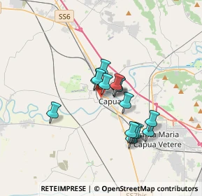 Mappa Via Nevio Gneo, 81043 Capua CE, Italia (2.77867)