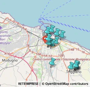 Mappa Policlinico di Bari, 70124 Bari BA, Italia (3.66867)