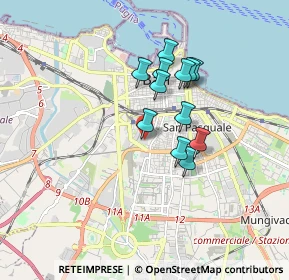 Mappa Policlinico di Bari, 70124 Bari BA, Italia (1.4275)