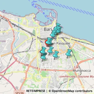 Mappa Viale Orazio Flacco, 70125 Bari BA, Italia (1.14846)