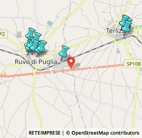 Mappa Km 58.100 Strada Provinciale 231 ex S.S. 98, 70037 Ruvo di Puglia BA, Italia (2.73231)