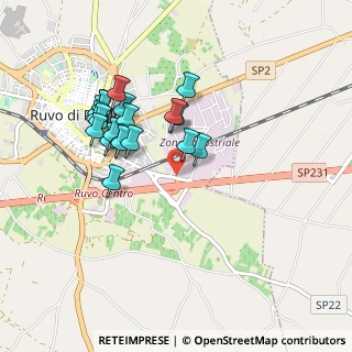 Mappa Viale Orazio Flacco, 70037 Ruvo di Puglia BA, Italia (0.895)