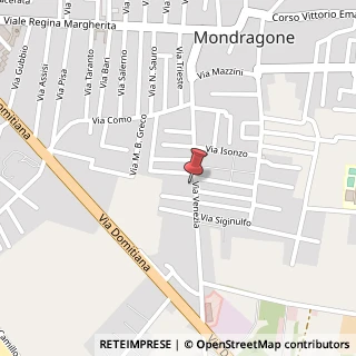 Mappa Via Venezia, 156, 81034 Mondragone, Caserta (Campania)