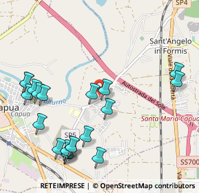 Mappa Provinciale per S. Angelo in Formis, 81043 Capua CE, Italia (1.315)