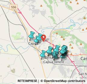 Mappa Provinciale per S. Angelo in Formis, 81043 Capua CE, Italia (3.718)