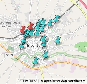 Mappa Via Cesare Battisti, 70032 Bitonto BA, Italia (0.754)