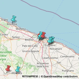 Mappa Bari, 70132 Zona Industriale BA, Italia (17.62818)