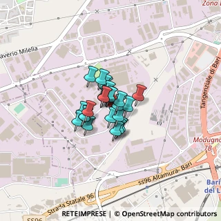 Mappa Bari, 70132 Zona Industriale BA, Italia (0.22)
