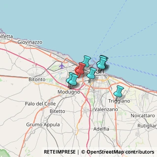 Mappa Bari, 70132 Zona Industriale BA, Italia (4.14182)