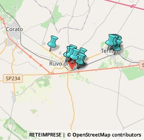 Mappa Via Giuseppe di Vittorio, 70037 Ruvo di Puglia BA, Italia (2.61938)