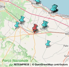 Mappa Via Giuseppe di Vittorio, 70037 Ruvo di Puglia BA, Italia (9.4085)