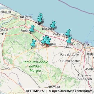 Mappa Via Giuseppe di Vittorio, 70037 Ruvo di Puglia BA, Italia (13.23615)