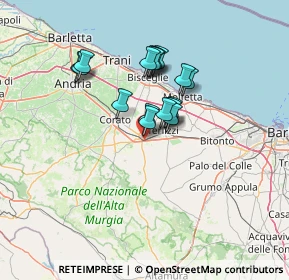 Mappa Via Giuseppe di Vittorio, 70037 Ruvo di Puglia BA, Italia (10.79056)