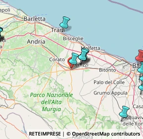 Mappa Via Giuseppe di Vittorio, 70037 Ruvo di Puglia BA, Italia (27.325)