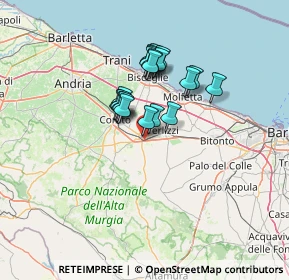 Mappa Via Giuseppe di Vittorio, 70037 Ruvo di Puglia BA, Italia (10.517)
