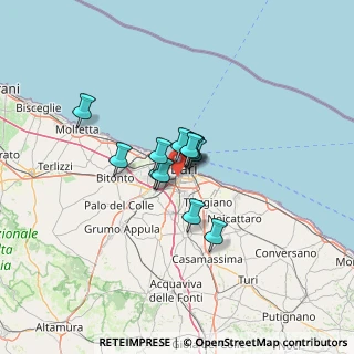 Mappa 70100 Bari BA, Italia (7.84833)