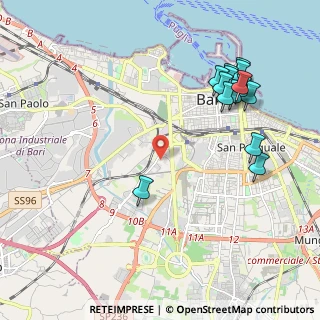 Mappa 70100 Bari BA, Italia (2.52571)