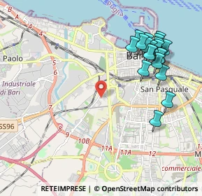 Mappa 70100 Bari BA, Italia (2.4595)