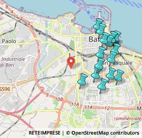 Mappa 70100 Bari BA, Italia (2.22813)