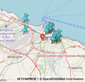 Mappa 70100 Bari BA, Italia (2.595)