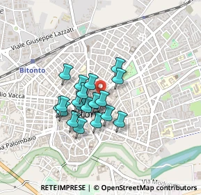 Mappa Via Nino Bixio, 70032 Bitonto BA, Italia (0.323)