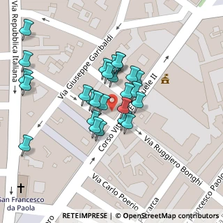 Mappa Piazza Fratelli Bandiera, 70032 Bitonto BA, Italia (0.01852)