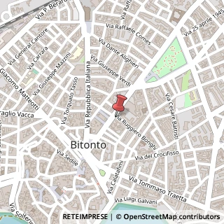 Mappa Corso Vittorio Emanuele II, 43, 70032 Bitonto, Bari (Puglia)