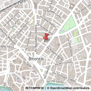 Mappa Via Nino Bixio, 11, 70032 Bitonto, Bari (Puglia)