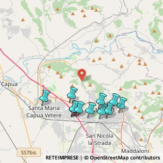 Mappa Via P. Saja, 81100 Caserta CE, Italia (4.3875)