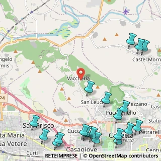Mappa Via P. Saja, 81100 Caserta CE, Italia (3.594)