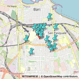 Mappa Via Daniele Petrera, 70124 Bari BA, Italia (0.63)
