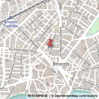 Mappa Via Enrico Ferrara, 44, 70032 Bitonto, Bari (Puglia)