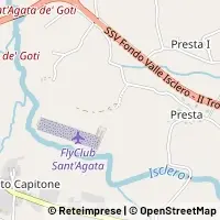 Mapa Sant'Agata de' Goti