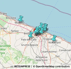 Mappa Via delle Mammole, 70026 Modugno BA, Italia (6.92417)