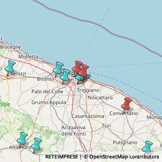 Mappa Via Junipero Serra, 70125 Bari BA, Italia (19.37727)