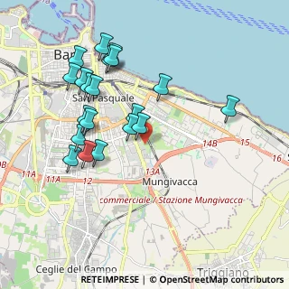 Mappa Stradella Privata Bonomo, 70126 Bari BA, Italia (2.112)