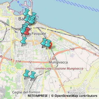 Mappa Stradella Privata Bonomo, 70126 Bari BA, Italia (2.58824)