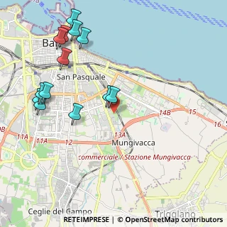 Mappa Stradella Privata Bonomo, 70126 Bari BA, Italia (2.63615)
