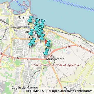 Mappa Stradella Privata Bonomo, 70126 Bari BA, Italia (1.55588)