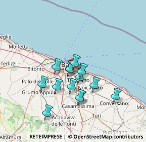 Mappa Stradella Privata Bonomo, 70126 Bari BA, Italia (11.76571)